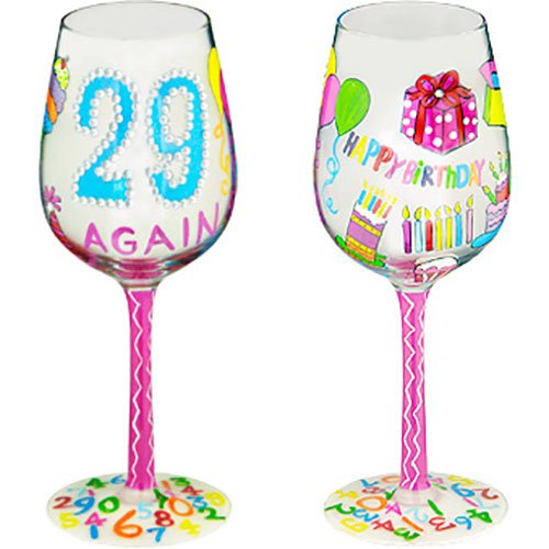 Wine Glass Collection 29 Again — Red Fox Party Supplies