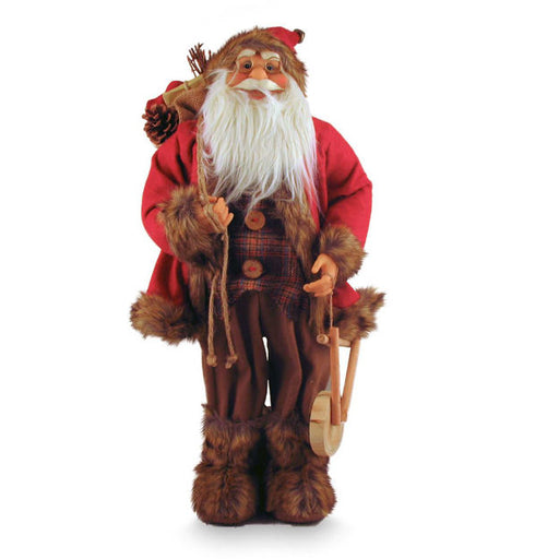 Traditional Santa with Drum 30cm