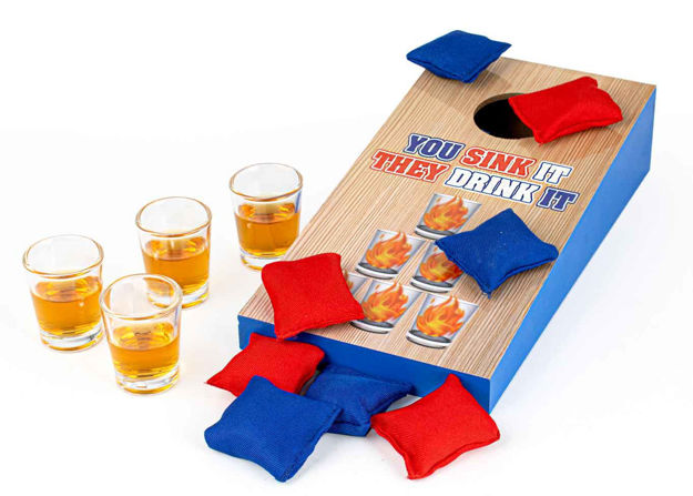 Corn Hole Drinking Game Adult Bucks/Hens Novelty Game