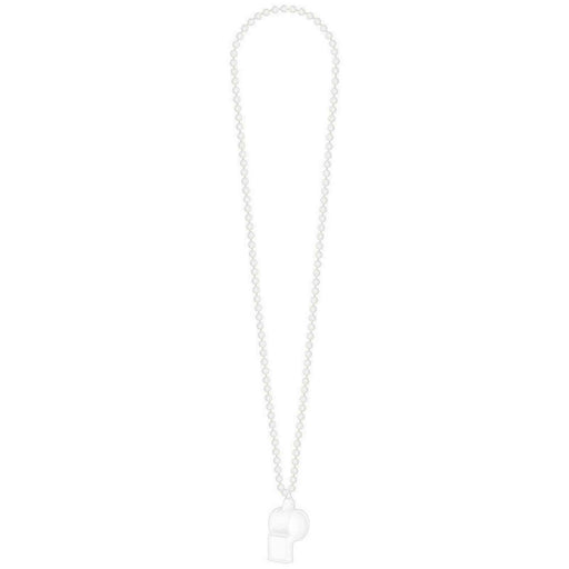 White Whistle Chain Necklace