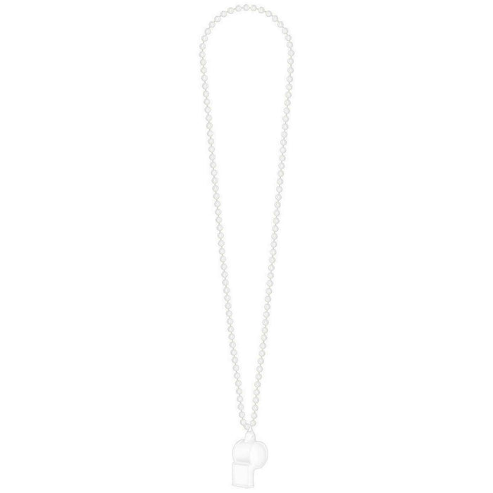 White Whistle Chain Necklace