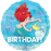 Ariel Dream Big Happy Birthday 43cm Foil Balloon