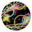 Glow Party Lunch Paper Plate 8 Pk