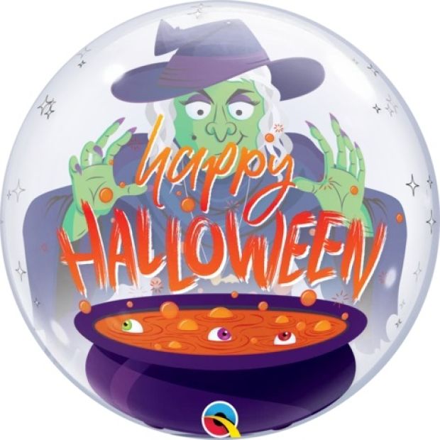 Hallowen Witches Brew Bubble 22"