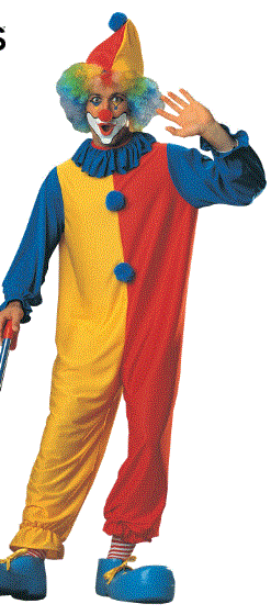 Clown Adult Standard Costume