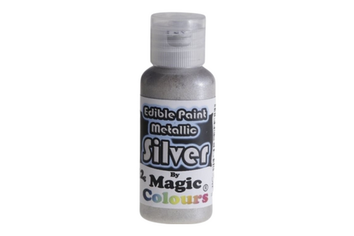 Magic Colours Edible Metallic Paint Silver