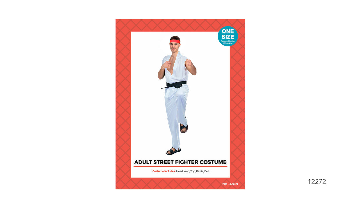 Adult Street Fighter Costume