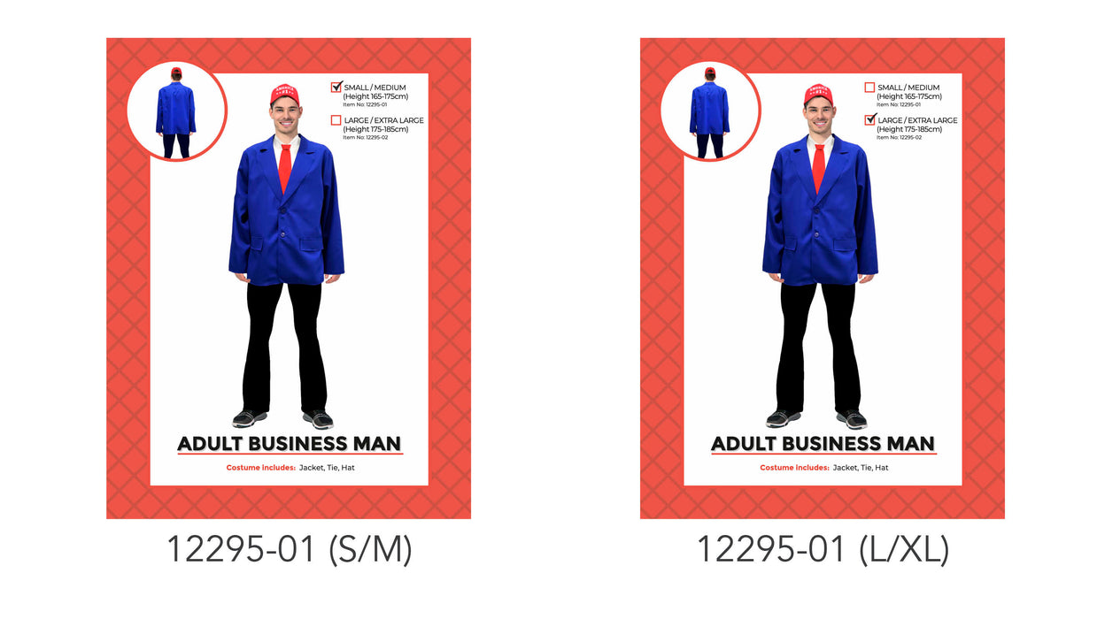 Adult Business Man Costume L/XL