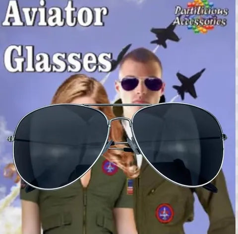 Aviator Glasses Dark