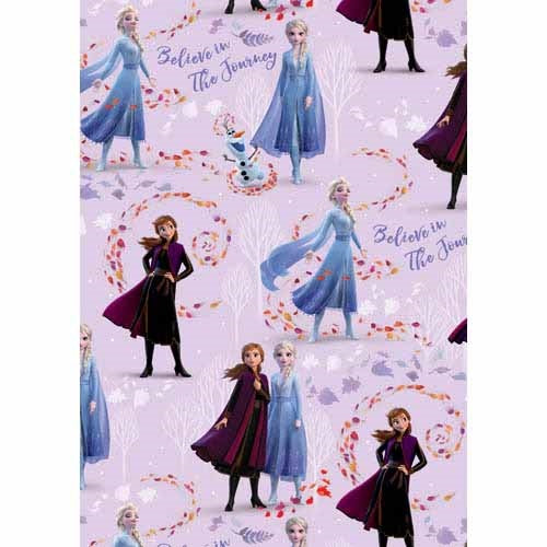 Folded Gift Wrap  Frozen 2