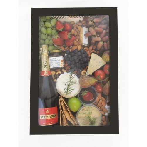 Extra Large Black Grazing/Catering Tray With Lid 450 x 310 x 80mm Pack of 2