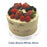 Alpen - Cake Board Round White Foil 8''/20cm