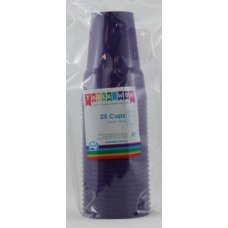 Plastic Cups 20 Pack - Purple