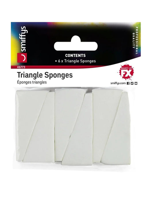 Triangle Sponges Set Of 6