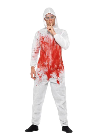 Bloody Forensic Overall Adult Costume