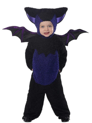 Toddler Black/Purple Bat Costume