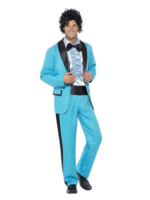 80s Prom King Blue Medium Costume