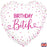 Happy Birthday Bitch Love Heart Foil Balloon 18" 45cm