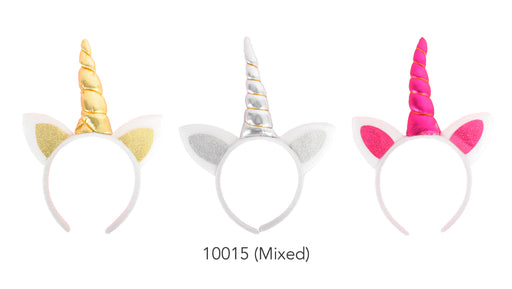 Unicorn Headband Assorted Colours