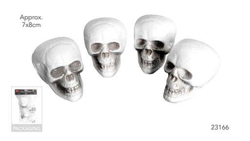 Skulls Pack Of 4