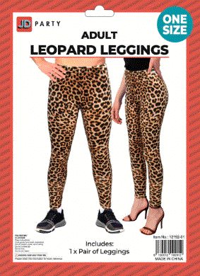 Adult Leopard Printed Leggings