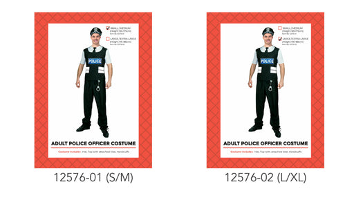 Police Adult Costume L/XL