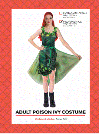 Poison Ivy Adult Costume