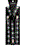 Dark Checkered Pattern Suspenders