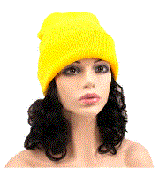 Beanie Fluro Yellow