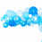 Blue Balloon Garland Uninflated