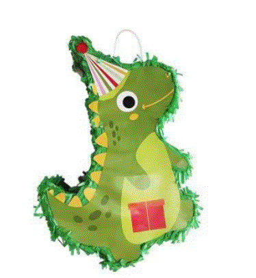 Green Small Dinosaur Pinata