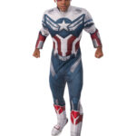 Captain America Deluxe Falcon Winter Soldier Adult Costume Standard