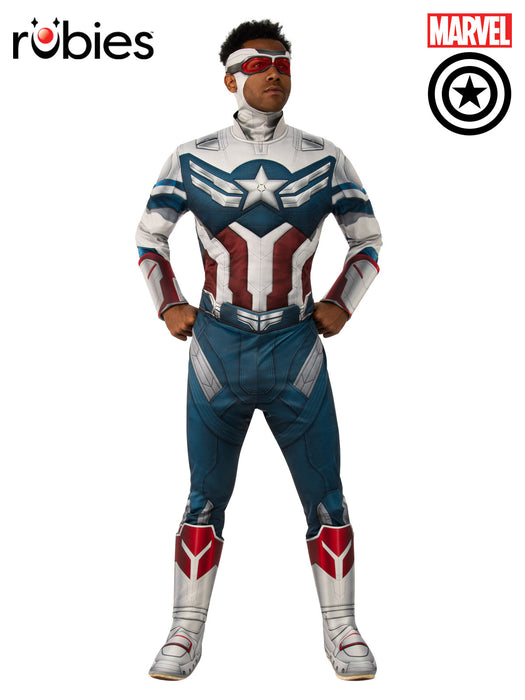 Captain America Deluxe Falcon Winter Soldier Adult Costume Standard