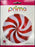 Red Candy Swirl Foil Balloon 18''