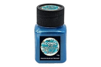 Iconic Peacock Blue Glitter Dust 10g