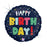 Colorful Stars Holographic Happy Birthday Foil 18"/45.7cm