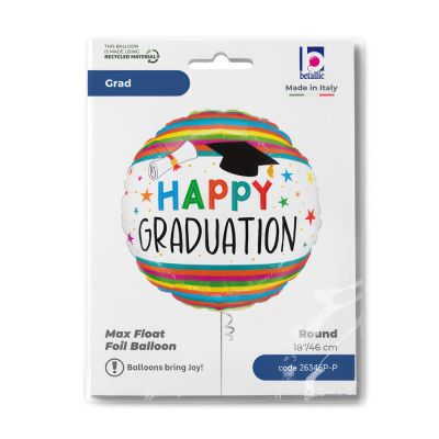 Betallic Graduation Foil With Stripes 45cm