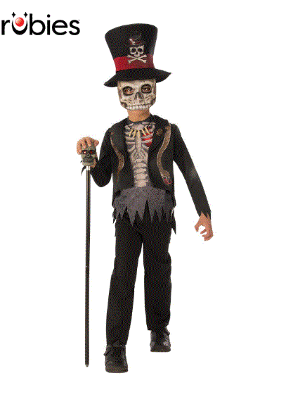 Voodoo Boy Costume - 8-10 Years