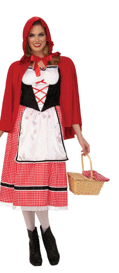 Little Red Riding Hood Adult Costume Large