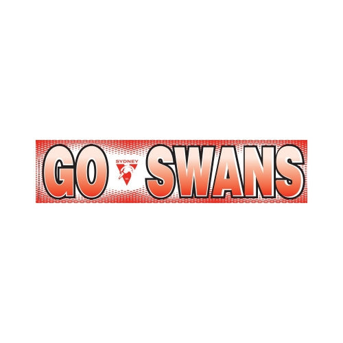 Sydney Swans Go Banner