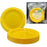 Plastic Lunch Plate 25 Pack - Yellow