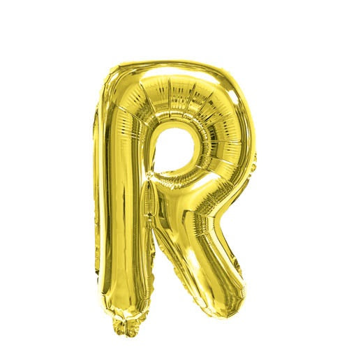 16" Gold Foil Balloon Alpha R