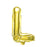 16" Gold Foil Balloon Alpha L