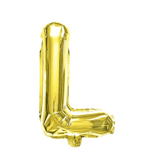 16" Gold Foil Balloon Alpha L