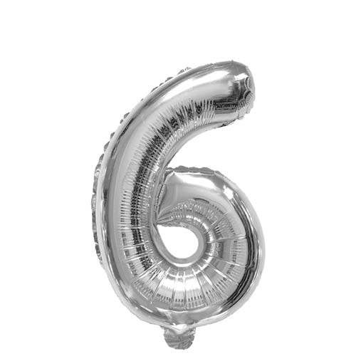 Artwrap Foil Balloon 35cm Silver 6