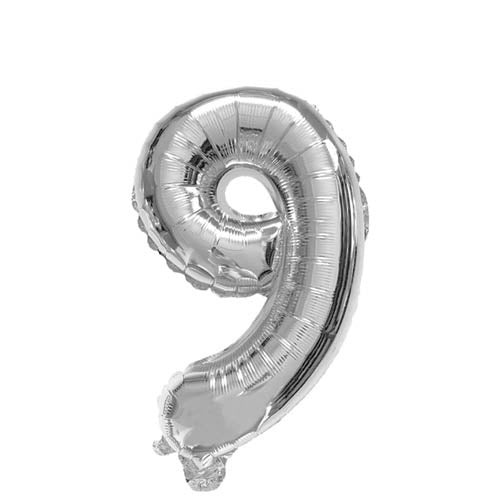 Artwrap Foil Balloon 35cm Silver 9