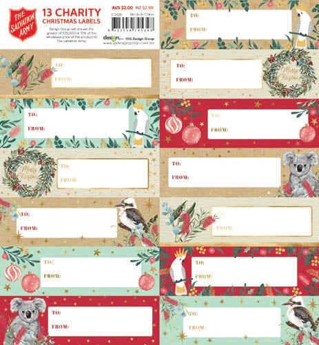 Christmas To/From Labels 13 Per Pack