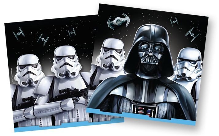 Star Wars Classic Lunch Napkins 16Pk