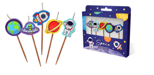 Space Candles 5 Pack