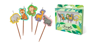 Jungle Candles 5 Pack